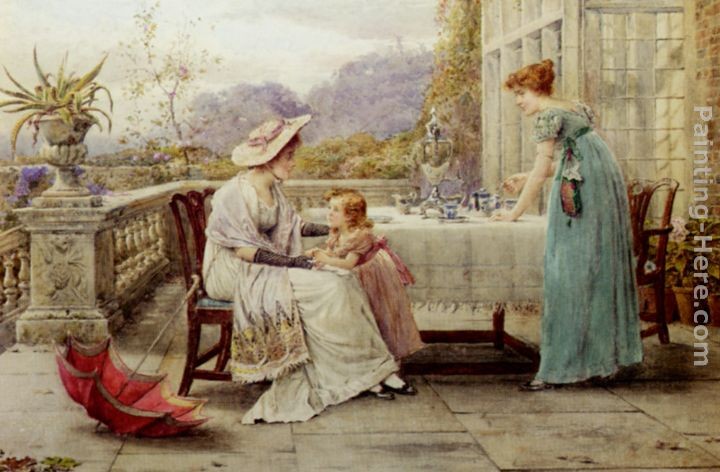 George Goodwin Kilburne Afternoon Tea